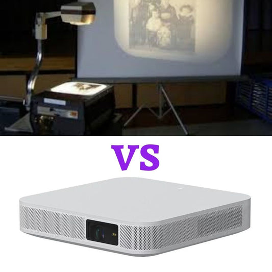 Quelle est la différence entre un rétroprojecteur et un vidéoprojecteur ?